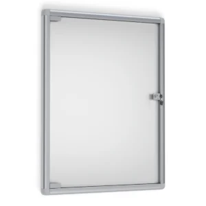 Gablota ogłoszeniowa wewnętrzna otwierana bezramkowa 80,8 x 56,3