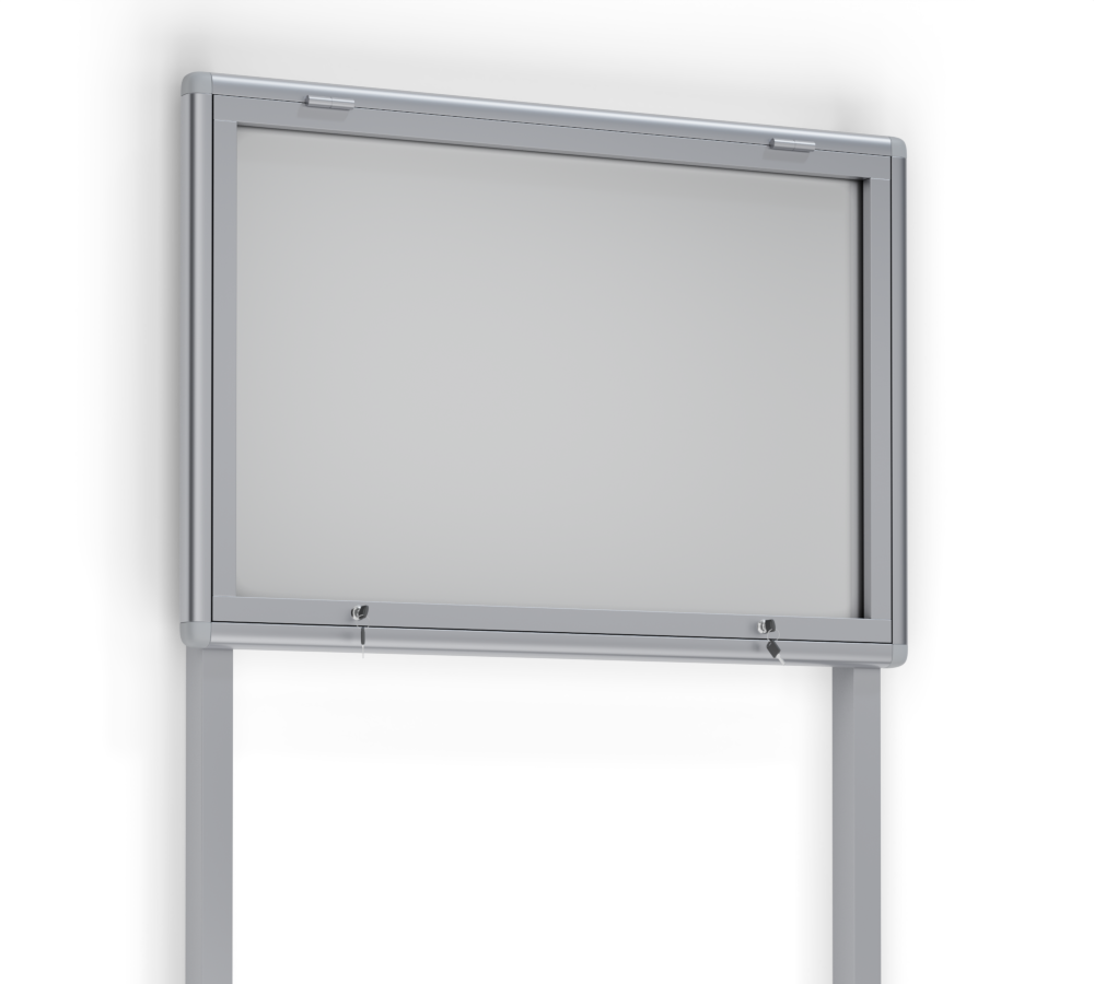 aluminiowe gabloty zewnętrzne
